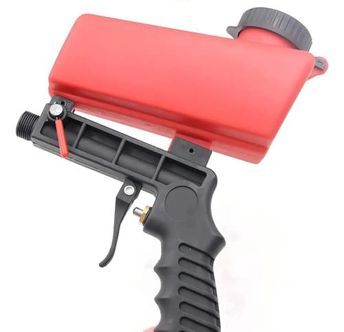 Pistola Arenado Gorillaz 90 Psi 600ml Capacidad 0.6l Limpieza Metales