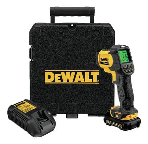 Termómetro Infrarrojo Dewalt Dct414s1 29 C A 500 C 12v Max Negro