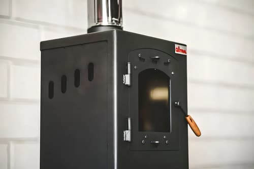 Calefactor A Leña Qutral 6 Kw - Cubre Hasta 60 M2
