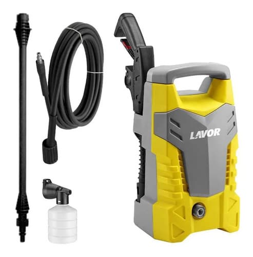 Lavadora De Alta Presión Lavor Fast 120 Amarilla De 1600 W Con 1740 Psi De Presión Máxima De - 60 Hz Amarillo