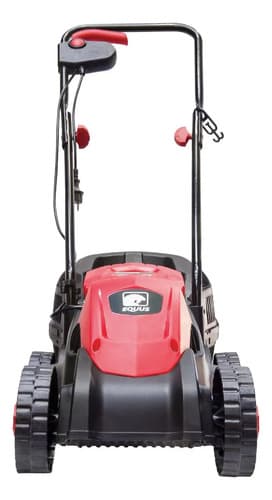 Cortadora De Césped Eléctrica Con Bolsa 1200w Equus Rojo Naranja