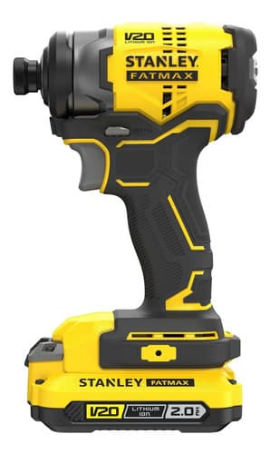 Kit Atornillador De Impacto V20 Fatmax Stanley Sbi810d2k-b2 Amarillo