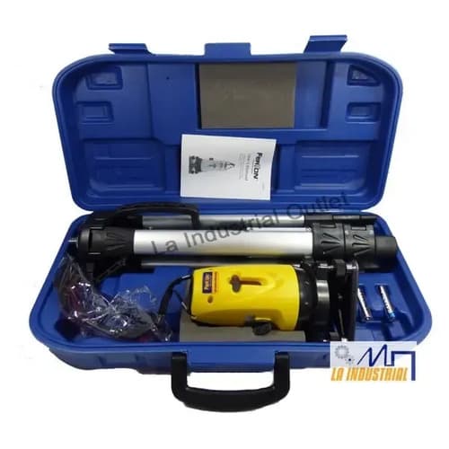 Nivel Láser Línea Laser Nis001 Precisión 1mm Amarillo Con Trípode