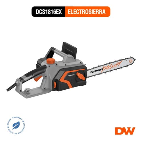 Motosierra Eléctrica Daewoo Espada 16 Dcs1816ex 1800 W Gris