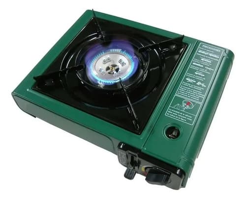 Anafe Cocina Portatil Camping + 4 Cartuchos