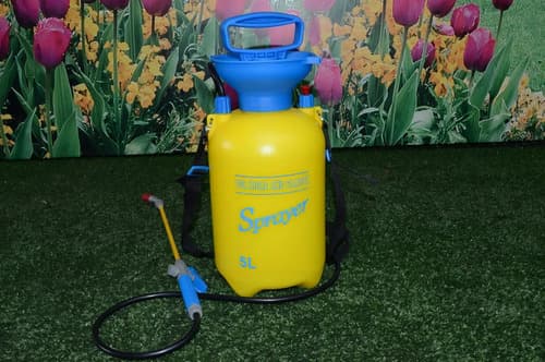 Fumigadora Pulverizadora Manual 5 Litros Equus Amarillo