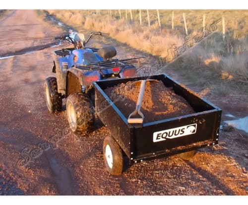 Mini Trailer Para Cuatriciclo O Tractor Volcador Equus