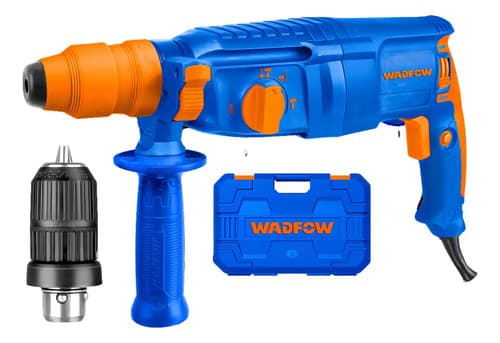 Rotomartillo 800w 2.5j Adap Rapido Mecha Wadfow Wrh1d26-2 Color Azul Frecuencia 50hz/60hz