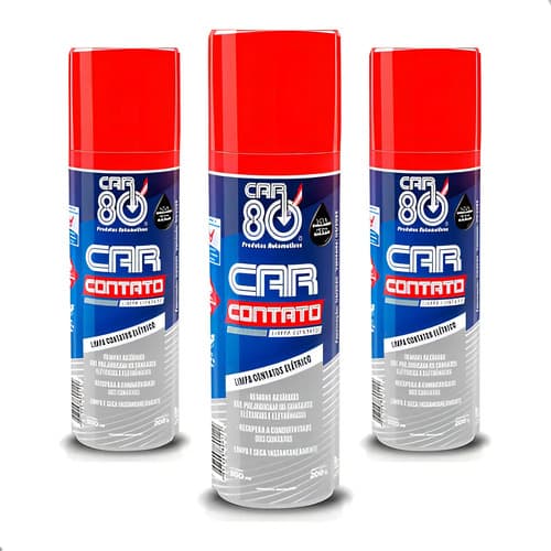 Aerosol Limpiador Contactos Eléctricos Car 80 K26603-3 Pack 3 Unidades