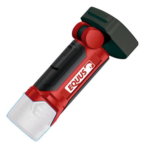 Foco Linterna Recargable Luz Led 130 Lm Equus 12v Rojo