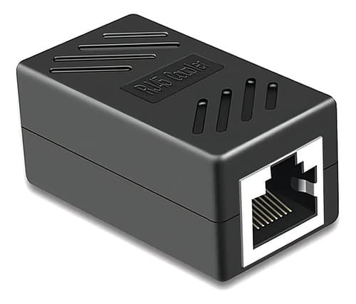 Adaptador Cupla Rj45 Hembra-hembra Extender Cable De Red Ethernet Marca Toptecnouy