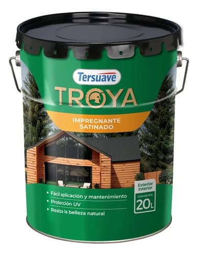 Tersuave Impregnante Protector Troya Satinado 20l Ce - Regué Color Cedro