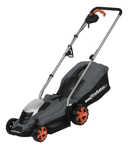 Cortadora De Pasto Eléctrica Gladiator Cp 533 Con Bolsa Recolectora De 1.3 Kw Y Color Gris/negro