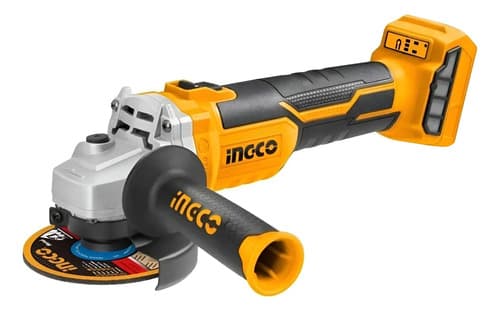 Amoladora Angular Inalámbrica Ingco Cagli1152 Naranja. Hnt