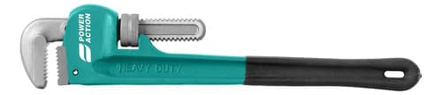 Llave De Caño 300mm Power Action Pico Ajustable Acero Antideslizante