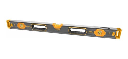 Nivel Magnetico 120cm Gris Ingco Hsl68120