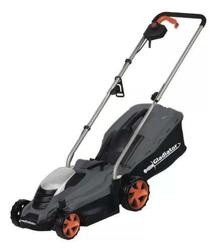 Cortadora De Pasto Eléctrica Forest & Garden Cp 533 Con Bolsa Recolectora De 1.3 Kw Y Color Verde/negro