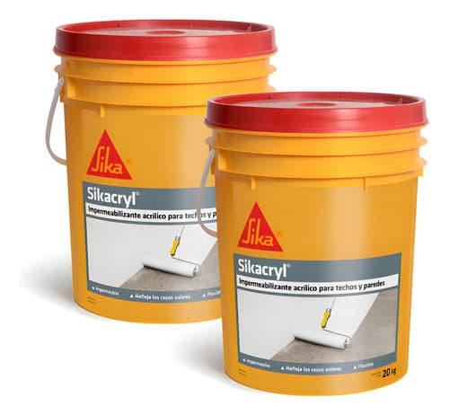 Sika Impermeabilizante Acrílico Sikacryl 20kg Blanco