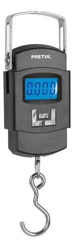 Báscula Electrónica Colgante 50 Kg De Pilas Pretul 28180 Color Gris Oscuro