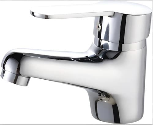 Canilla Monocomando Lavatorio Prego Cromada Modelo Preg9021 Plateado