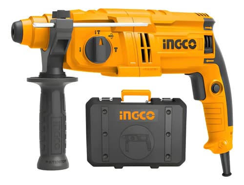 Rotomartillo 650w 1.7j Ingco Rgh6528 Con Maletin Amarillo