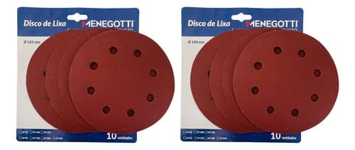 Kit 20 Lijas Para Lijadora De Pared 180mm Grano 60 1