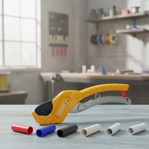 Pinza Corta Tubo 3-36mm Reforzada Ingco Hpc3135 Naranja Claro