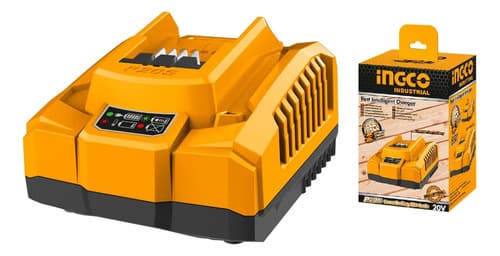 Cargador Rapido 20volt Para Bateria De 4 Amp Ingco
