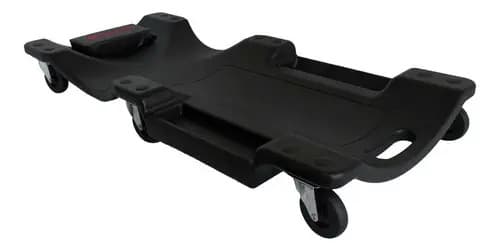 Camilla Mecánico Bgs Diy 6 Ruedas Giratorias 110kg 92cm Negro