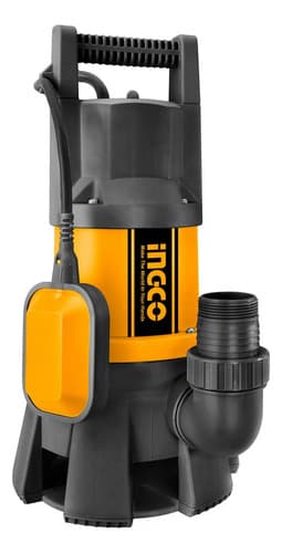 Bomba Sumergible Plastico 1000w Pozo Negro Ingco Spd10001