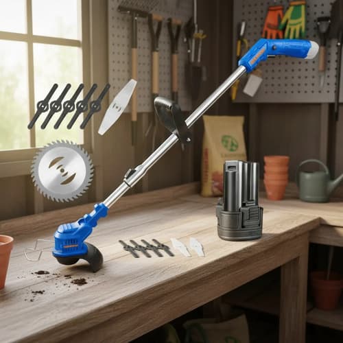 Desmalezadora 12v + Bateria 1.5ah + Acces Wadfow Wgts512