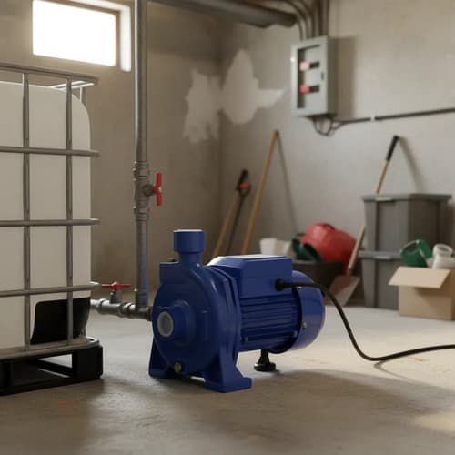 Bomba Centrífuga Centrífuga Hyundai Hycpm146 0.75hp Azul