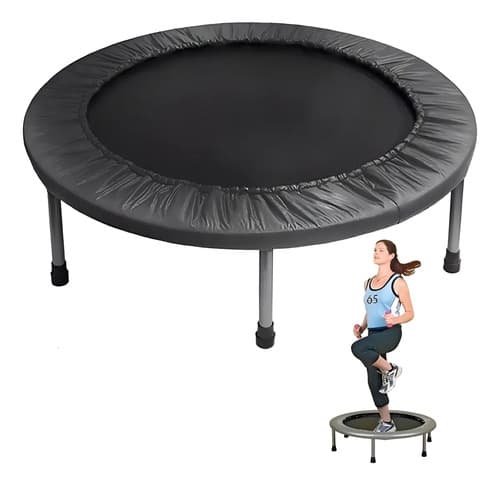 Mini Tramp Trampolin De Power Jump - Cama Elastica Negro