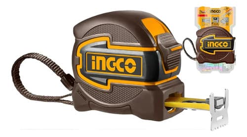 Cinta Metrica Con Gancho 5 Metros X 32mm Ingco Hsmt80532