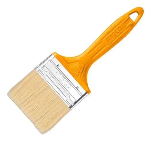 Pincel Mango Plastico 3´´ Ingco Chptb78603 Blanco