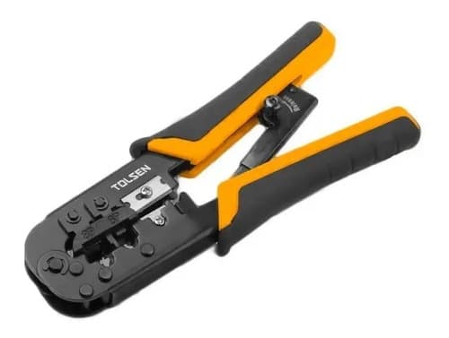 Pinza Crimpeadora Pro Rj45 - Rj11 - Rj12 Tolsen - 38054