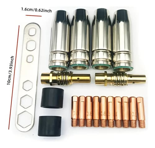Accesorios Para Soldadoras Kit De Repuestos 19 Piezas