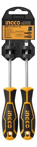 Juego 2 Destornilladores Ingco Hksd0248 Industrial