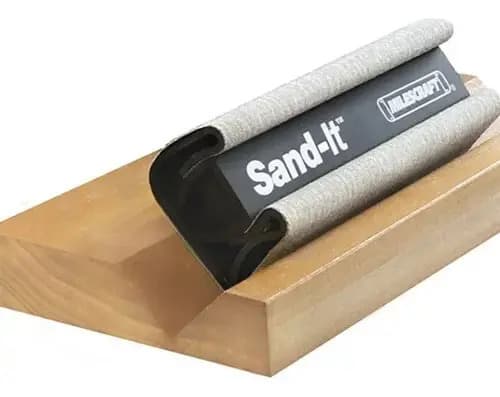 Mini Lijadora Manual Milescraft Universal Para Madera Gris