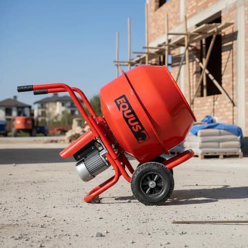 Hormigonera Equus 140 Litros Tipo Carretilla Trompito Mt140