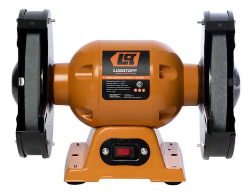 Amoladora De Banco 550w Lusqtoff Color Naranja Frecuencia 50 Hz