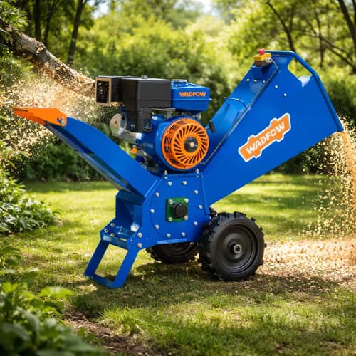 Chipeadora A Nafta 7hp 212cc 4.5kg 600kg/h Wxu1307