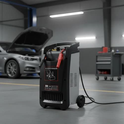 Cargador De Batería C/arrancador 12/24v - 75amp. Booststar42