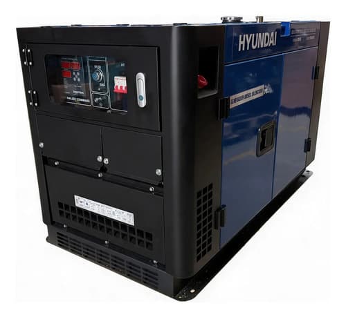 Generador Diésel Trifásico Silencioso Hyundai 14kw