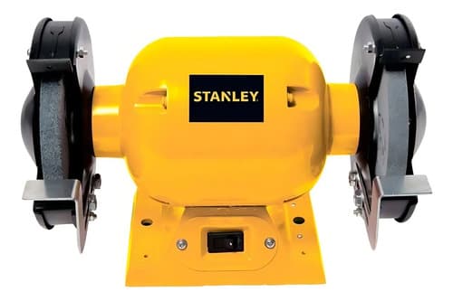 Amoladora De Banco Stanley Stgb3715 De 60 hz Color Amarillo 373 w 220 v + Accesorios