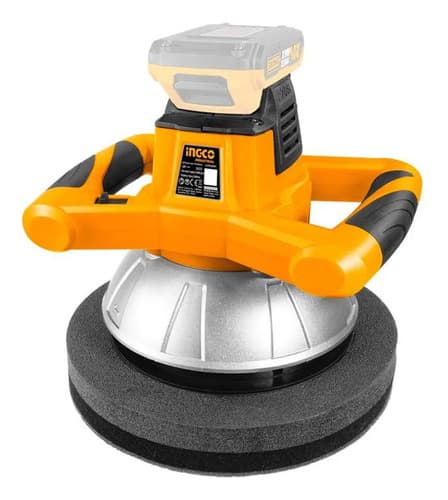 Pulidora A Bateria 20v 250mm Ingco Copli2001 Linea P20s Naranja