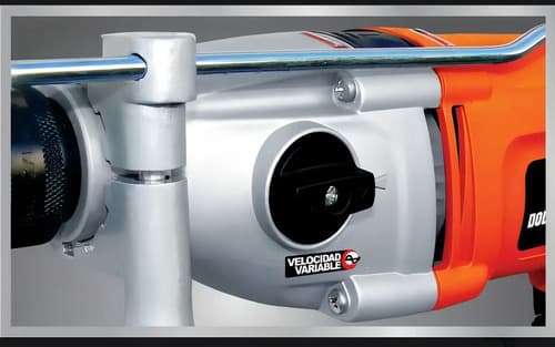 Taladro Electrico Percutor 1100 W Reversible Dowen Pagio Naranja