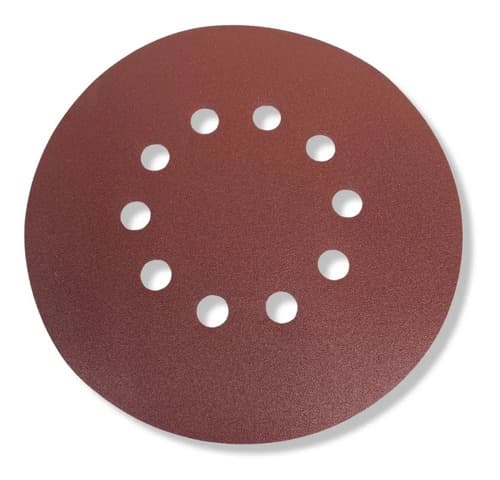 Lija De Fibra En Discos Equus Lija #180 180 Gr. - Pack De 5 X 5 Unidades