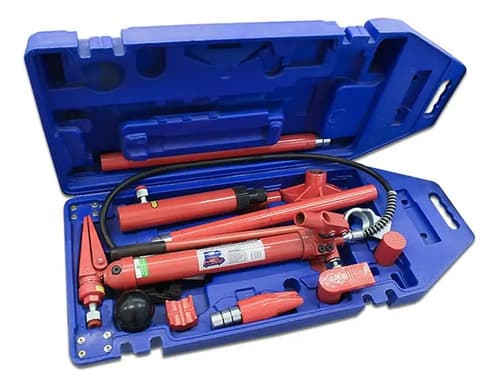 Gato Carrocero Hidráulico 4 Toneladas Work Tools Para Reparación De Vehículos
