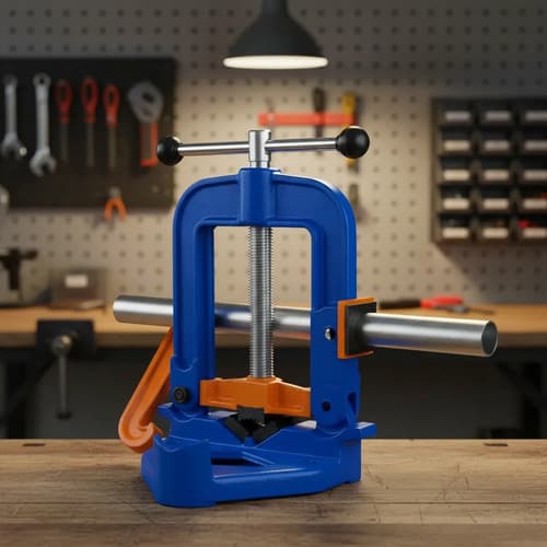 Prensa De Banco Para Tubos 1# 2 10-60mm Wadfow Wgtq1202 Azul